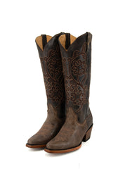 Andrea Snip Toe Midi Cowgirl Boot