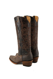 Andrea Snip Toe Midi Cowgirl Boot