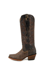 Andrea Snip Toe Midi Cowgirl Boot