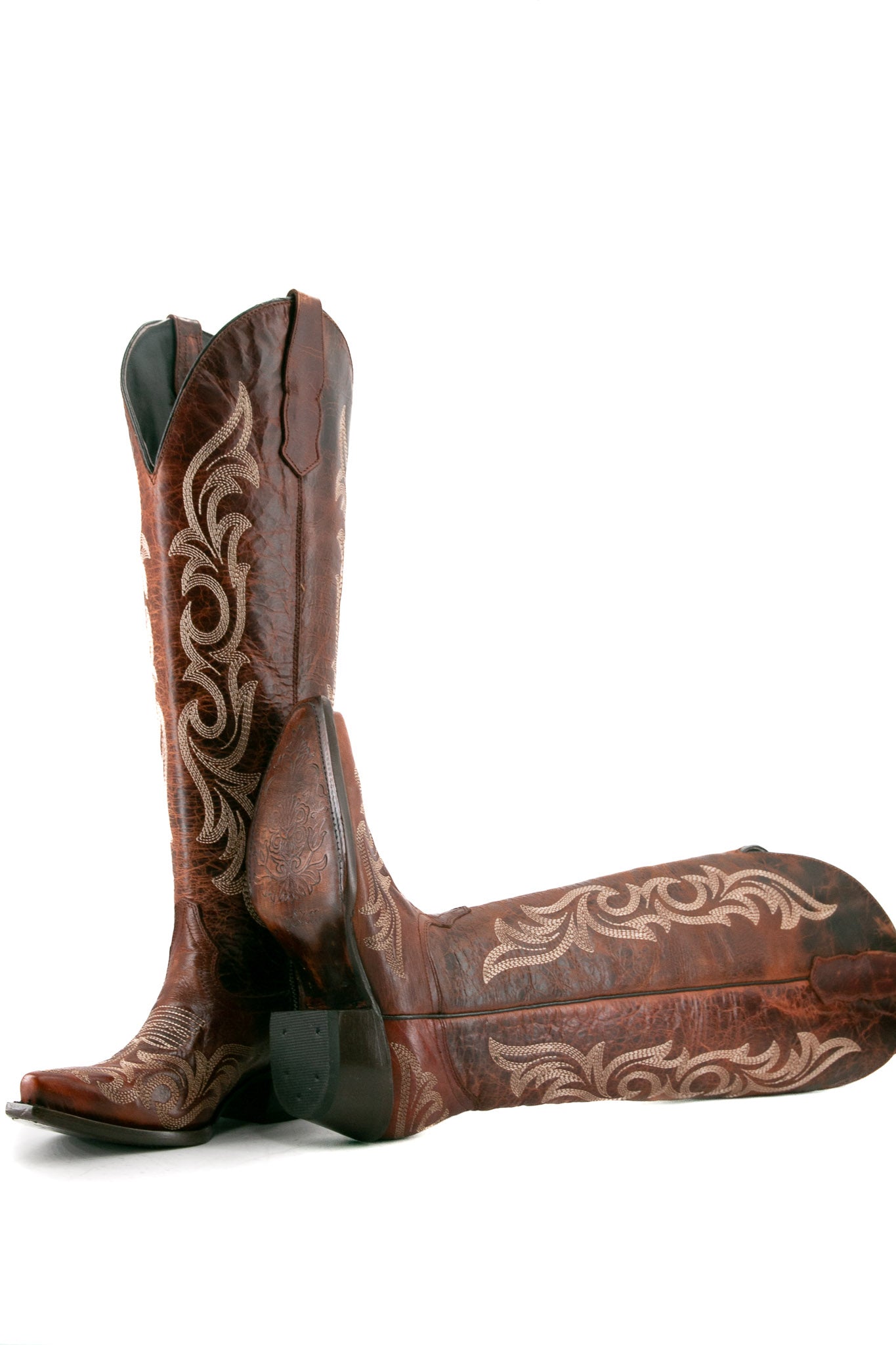 Jenny Tall Snip Toe Cowgirl Boot