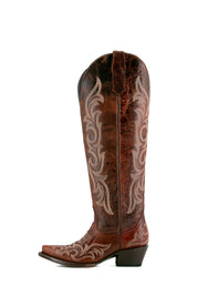 Jenny Tall Snip Toe Cowgirl Boot