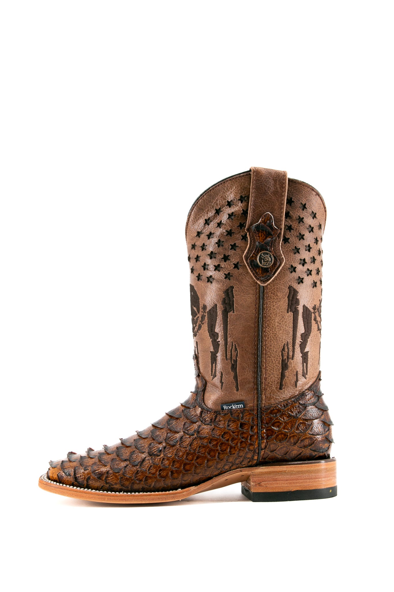 Piton Normal Square Toe Cowboy Boot