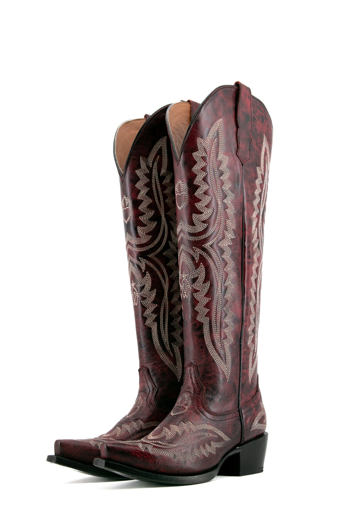 Valencia Brigith Tall Snip Toe Cowgirl Boot