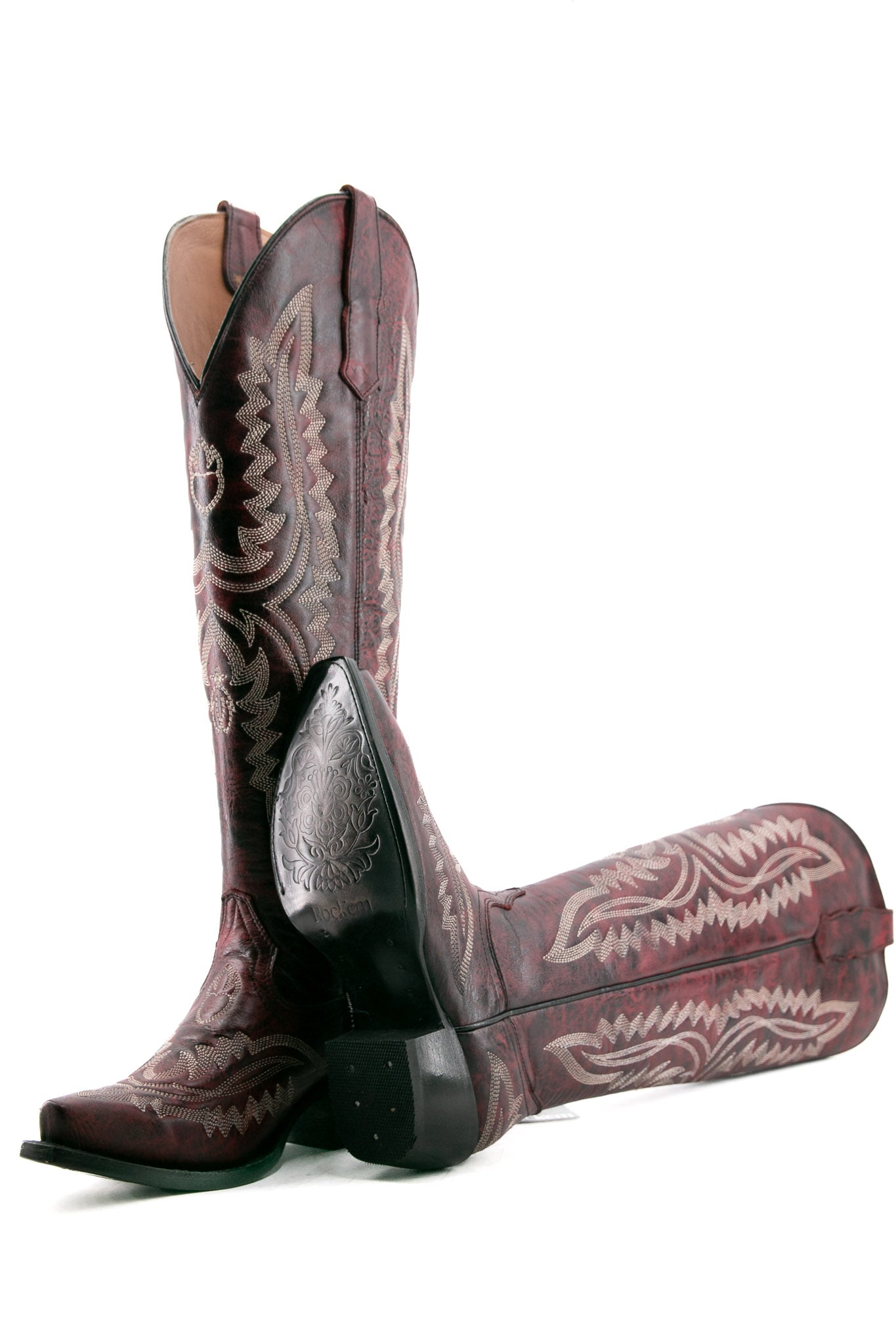 Valencia Brigith Tall Snip Toe Cowgirl Boot