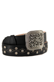 Hazel Square Rhinestone Belt