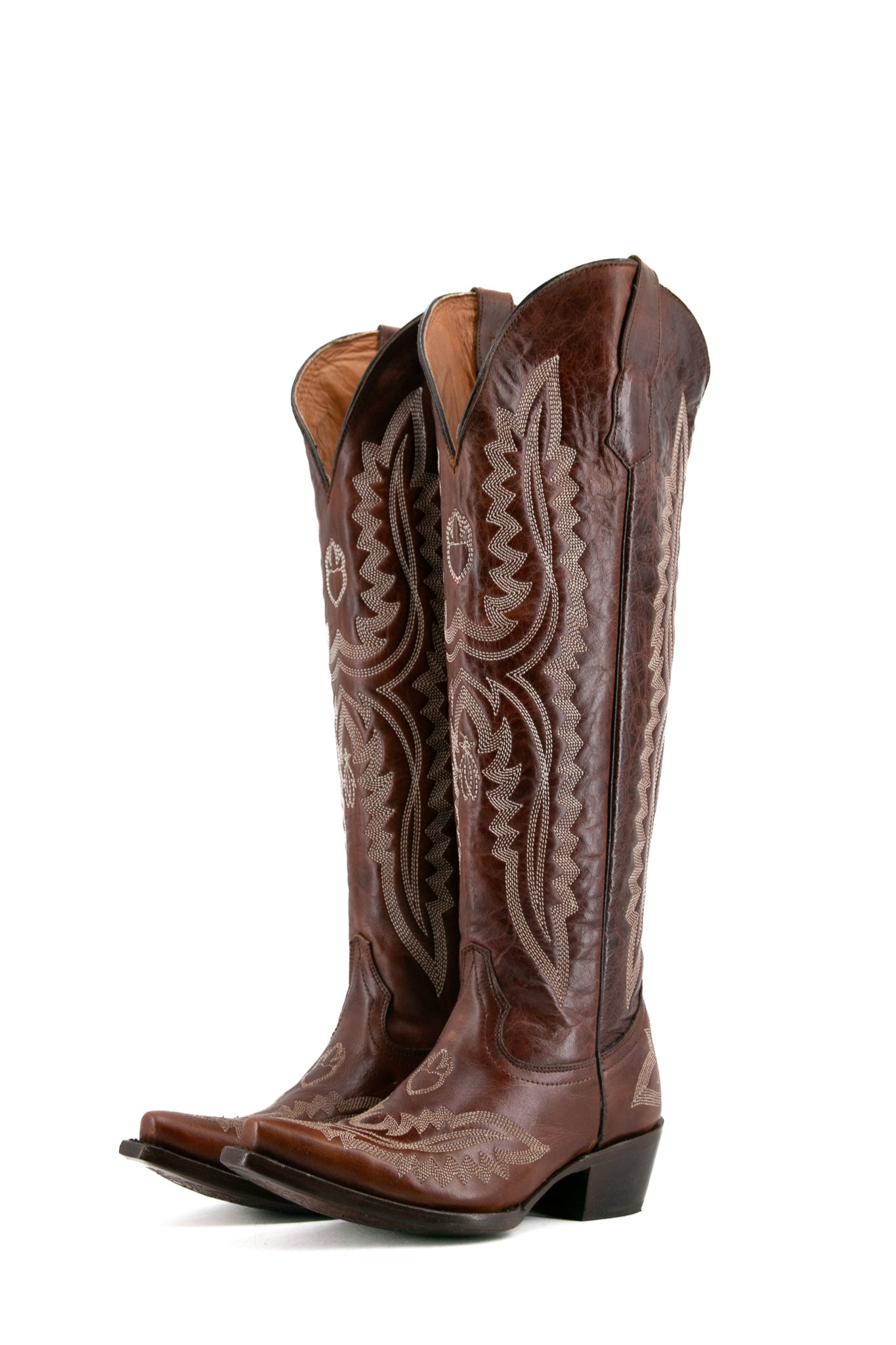 Valencia Brigith Tall Snip Toe Cowgirl Boot