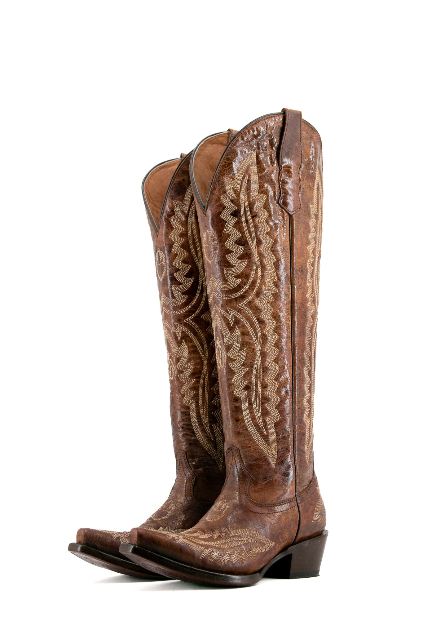 Valencia Brigith Tall Snip Toe Cowgirl Boot