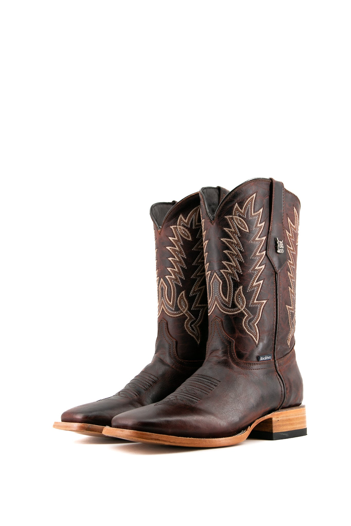 Heritage Ebano Square Toe Cowboy Boot