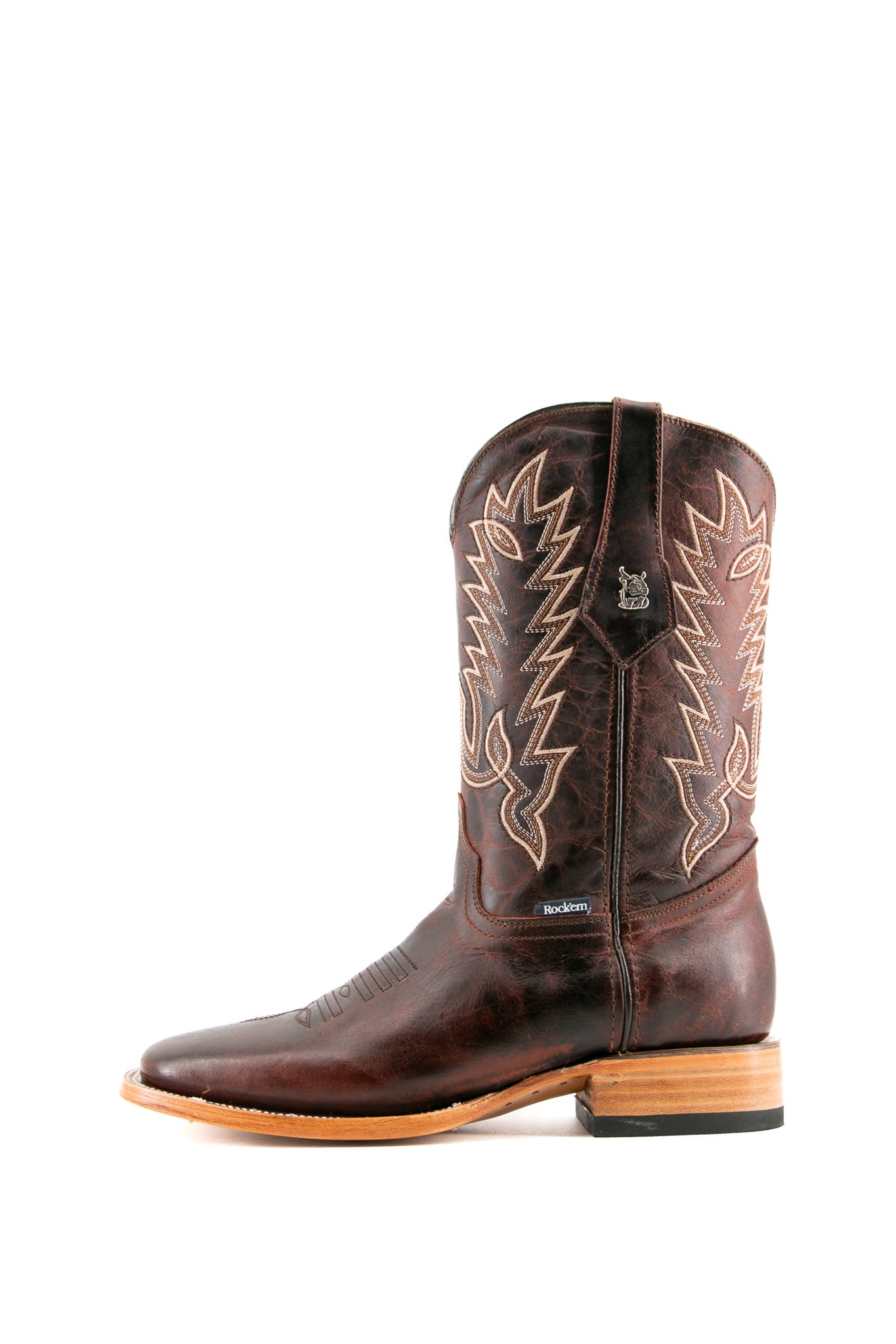 Heritage Ebano Square Toe Cowboy Boot