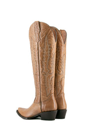 Scarlett Tall Wide Calf Friendly Snip Toe Cowgirl Boot