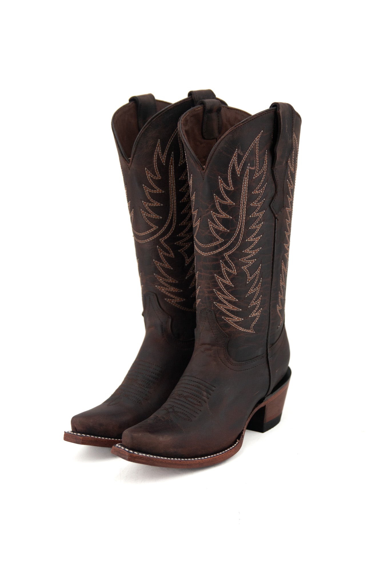 602 Ebano Snip Toe Cowgirl Boot