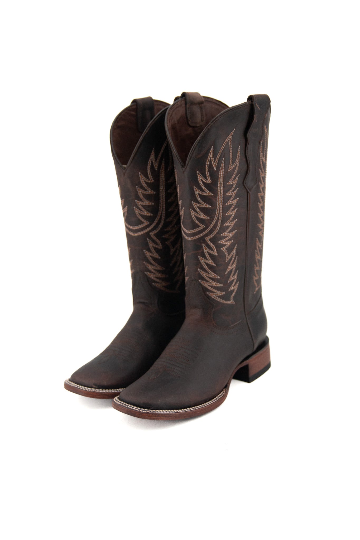 406 Ebano Square Toe Cowgirl Boot