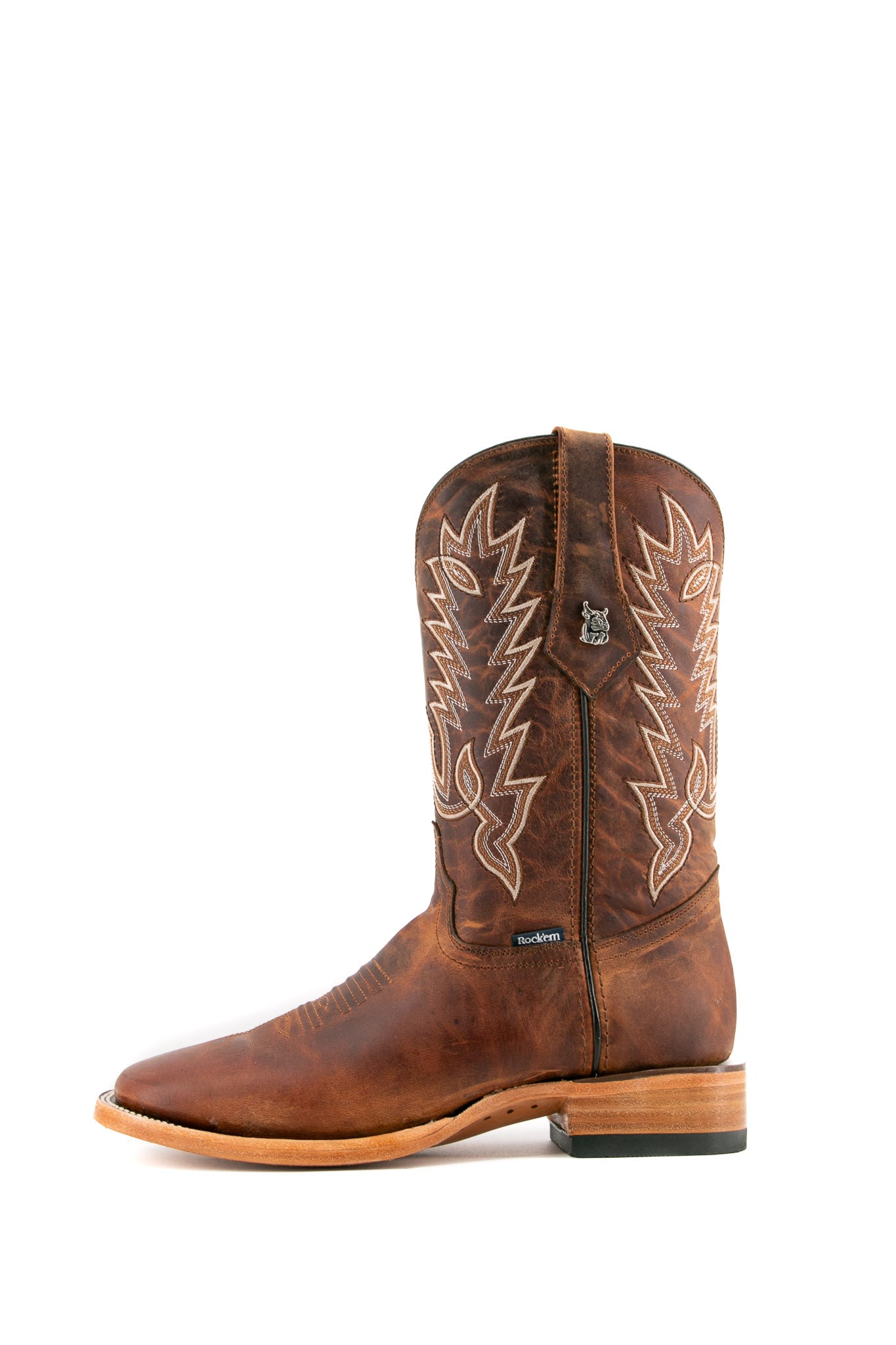 Heritage Ebano Square Toe Cowboy Boot