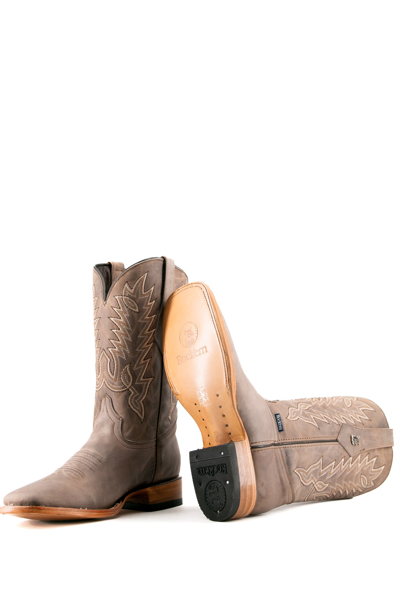 Heritage Ebano Square Toe Cowboy Boot