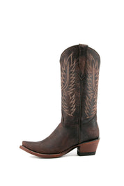 602 Ebano Snip Toe Cowgirl Boot