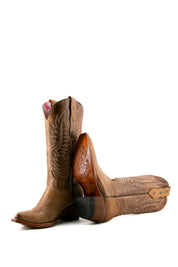 602 Ebano Snip Toe Cowgirl Boot