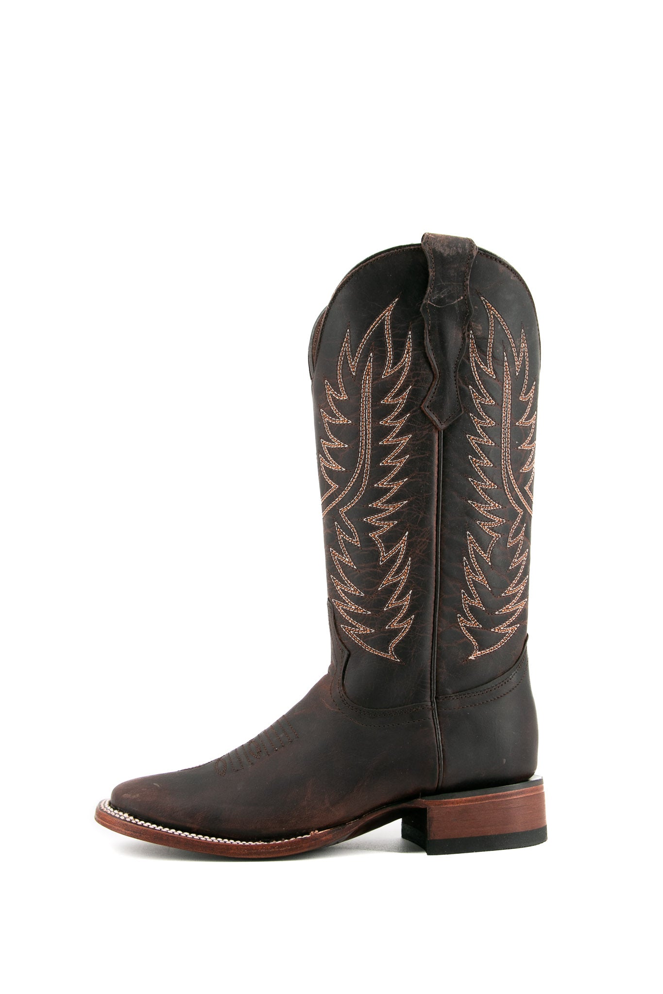 406 Ebano Square Toe Cowgirl Boot