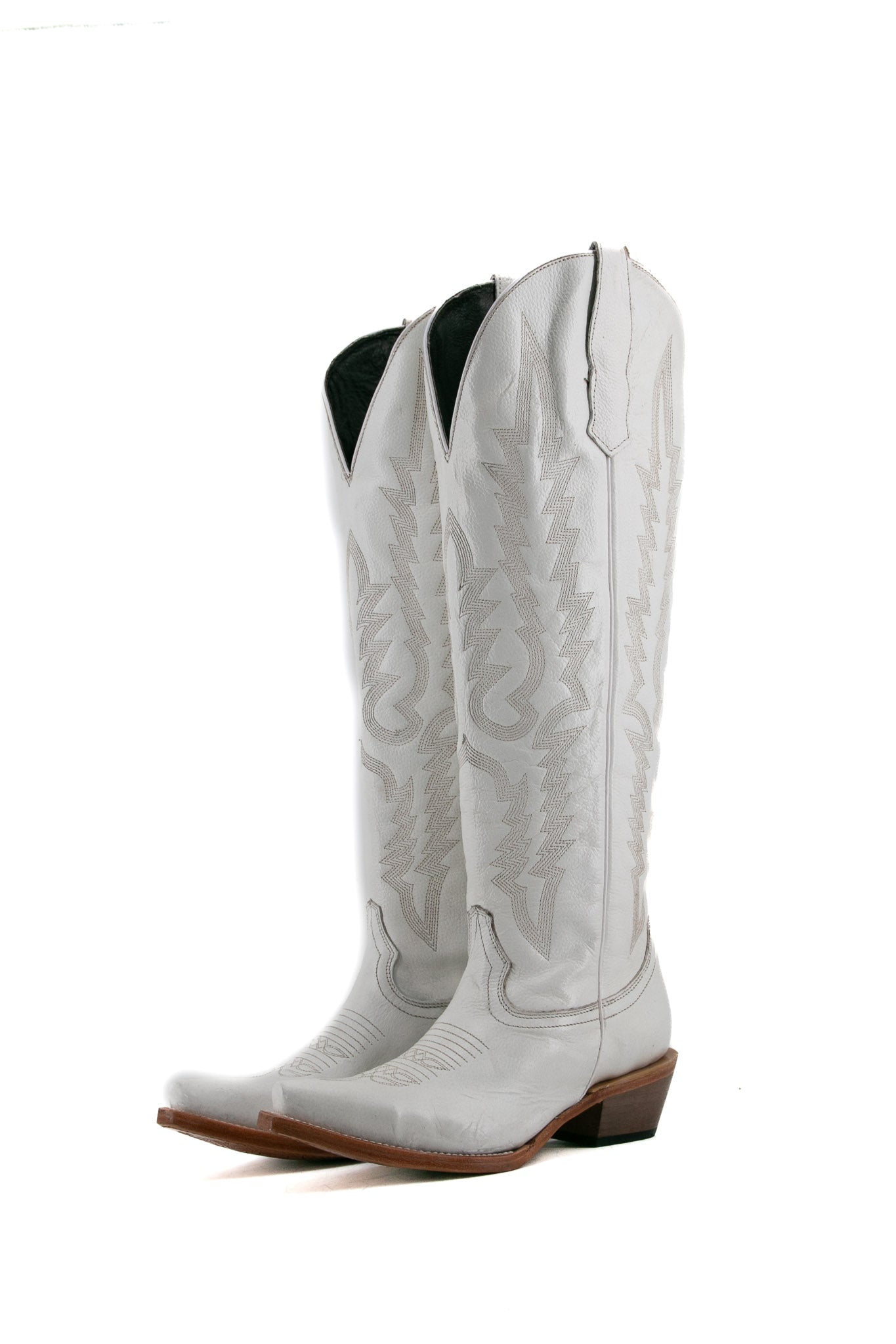 Scarlett Tall Wide Calf Friendly Snip Toe Cowgirl Boot