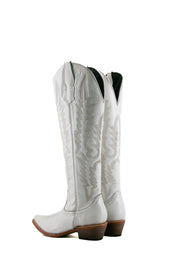 Scarlett Tall Wide Calf Friendly Snip Toe Cowgirl Boot