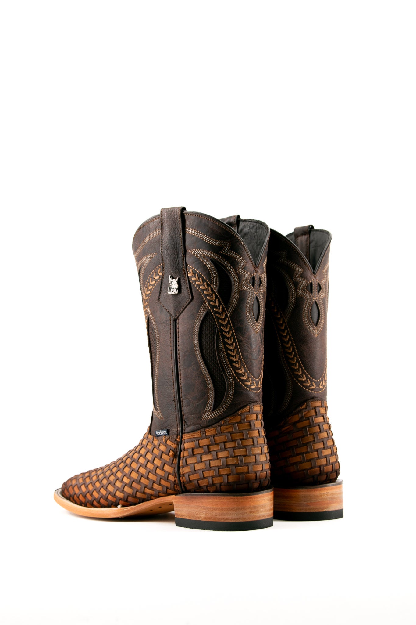 Hungary Woven Crazy Cowboy Boot