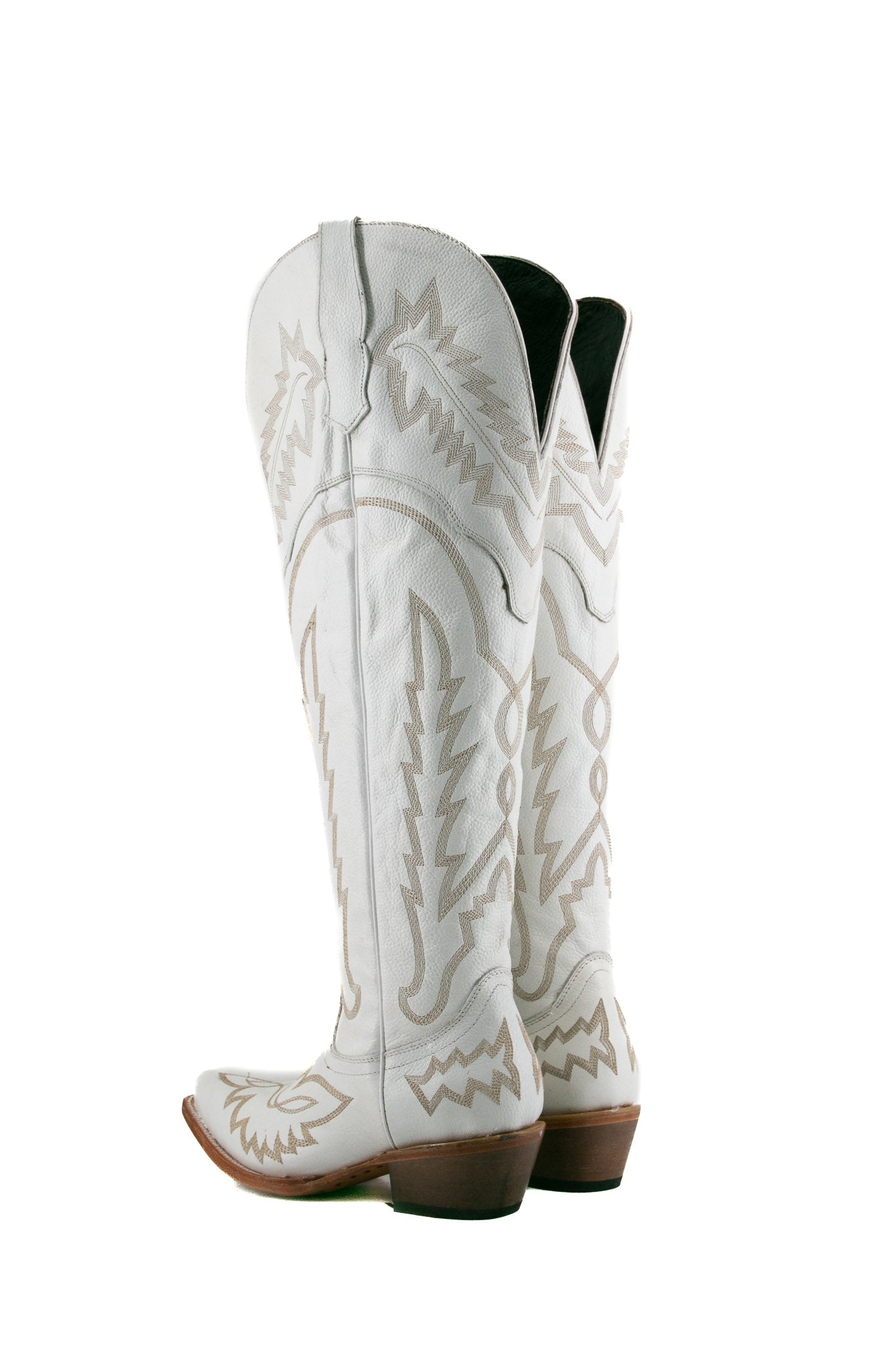 Otoño Montana Knee High Snip Toe Wide Calf Friendly Cowgirl Boot