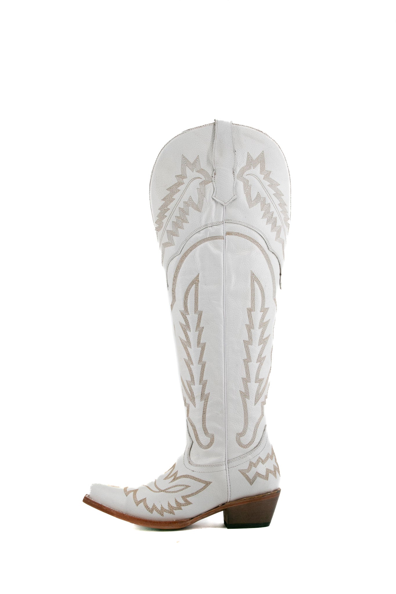 Otoño Montana Knee High Snip Toe Wide Calf Friendly Cowgirl Boot