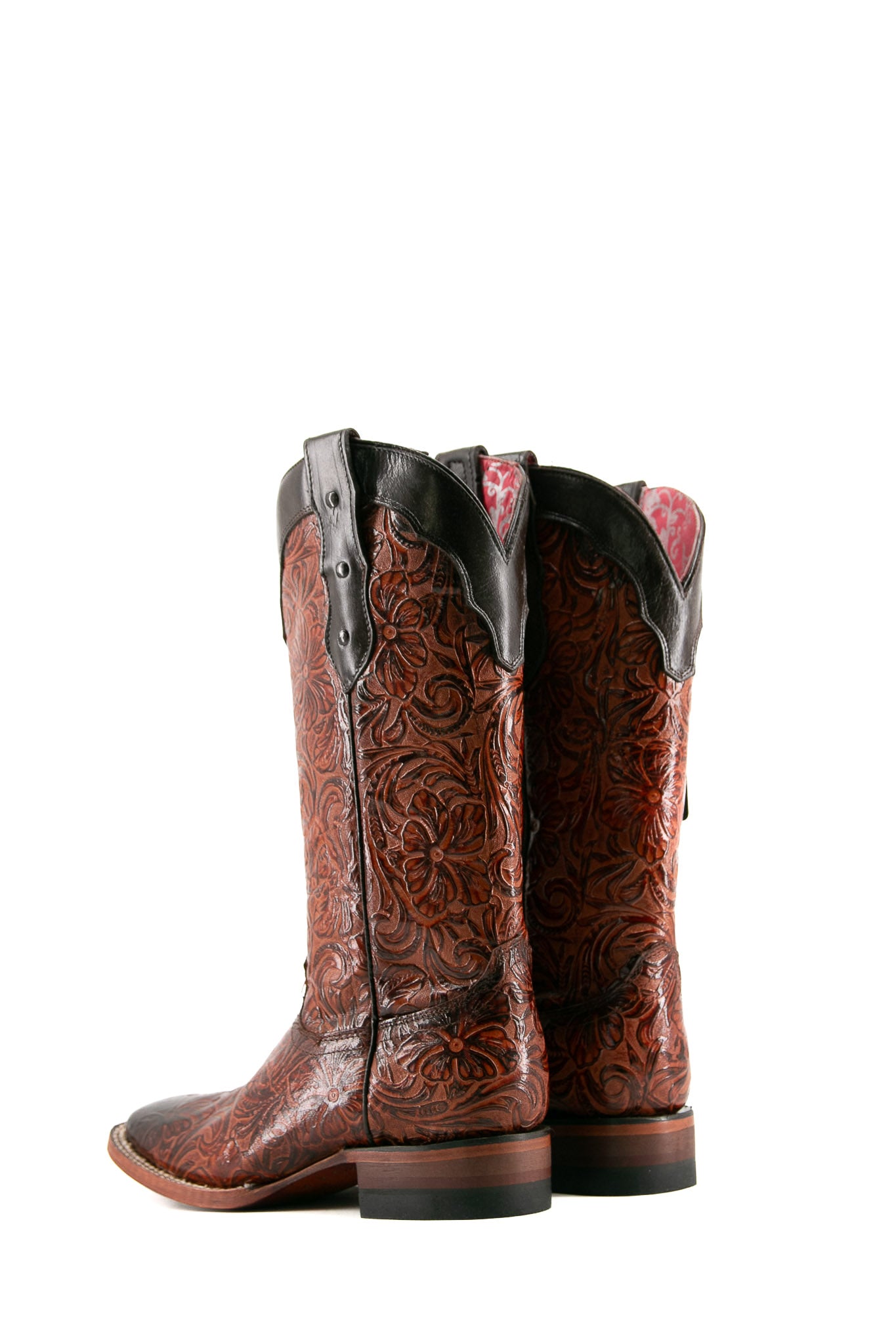 452 Mila Flor De Luz Square Toe Cowgirl Boot