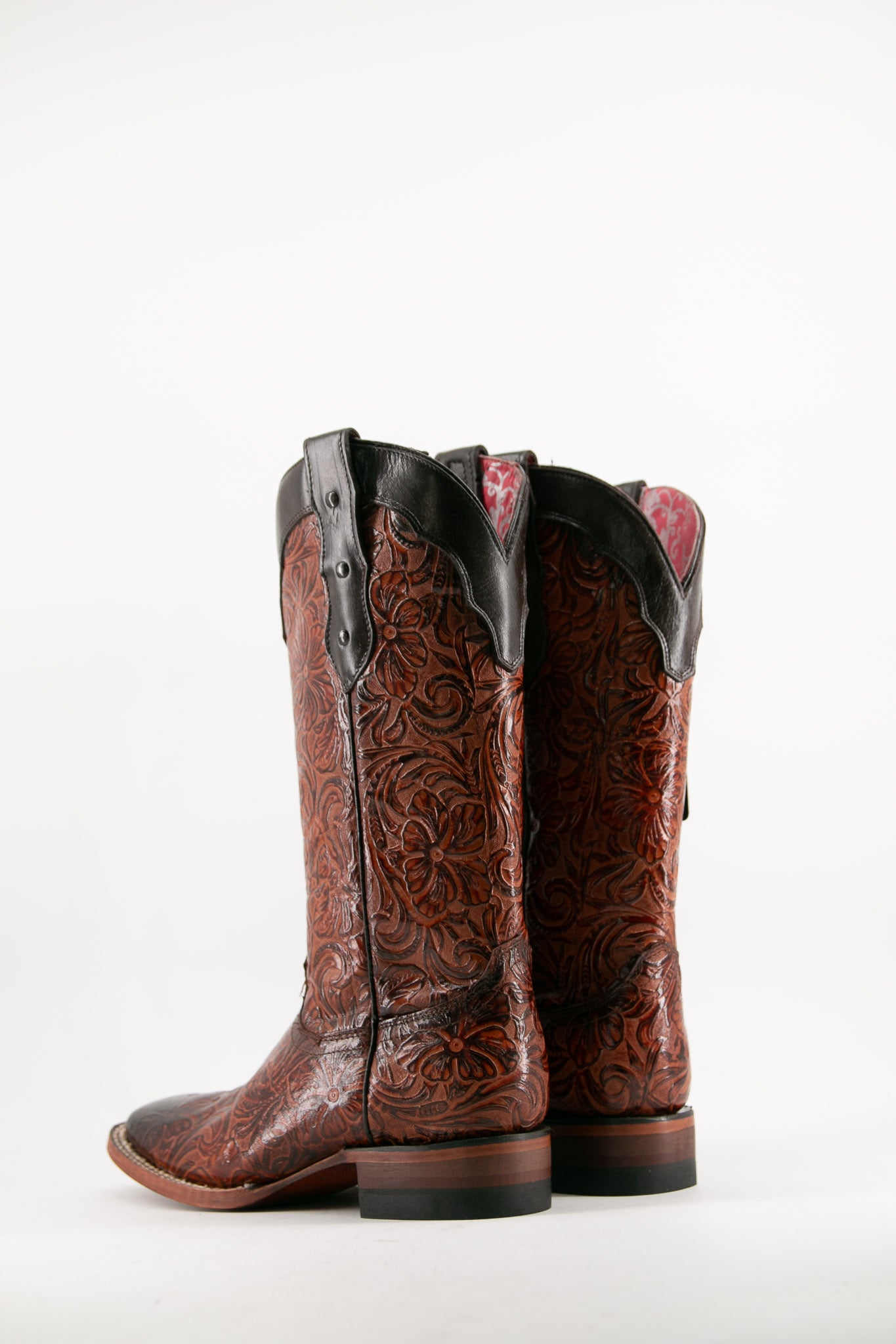 452 Mila Flor De Luz Square Toe Cowgirl Boot