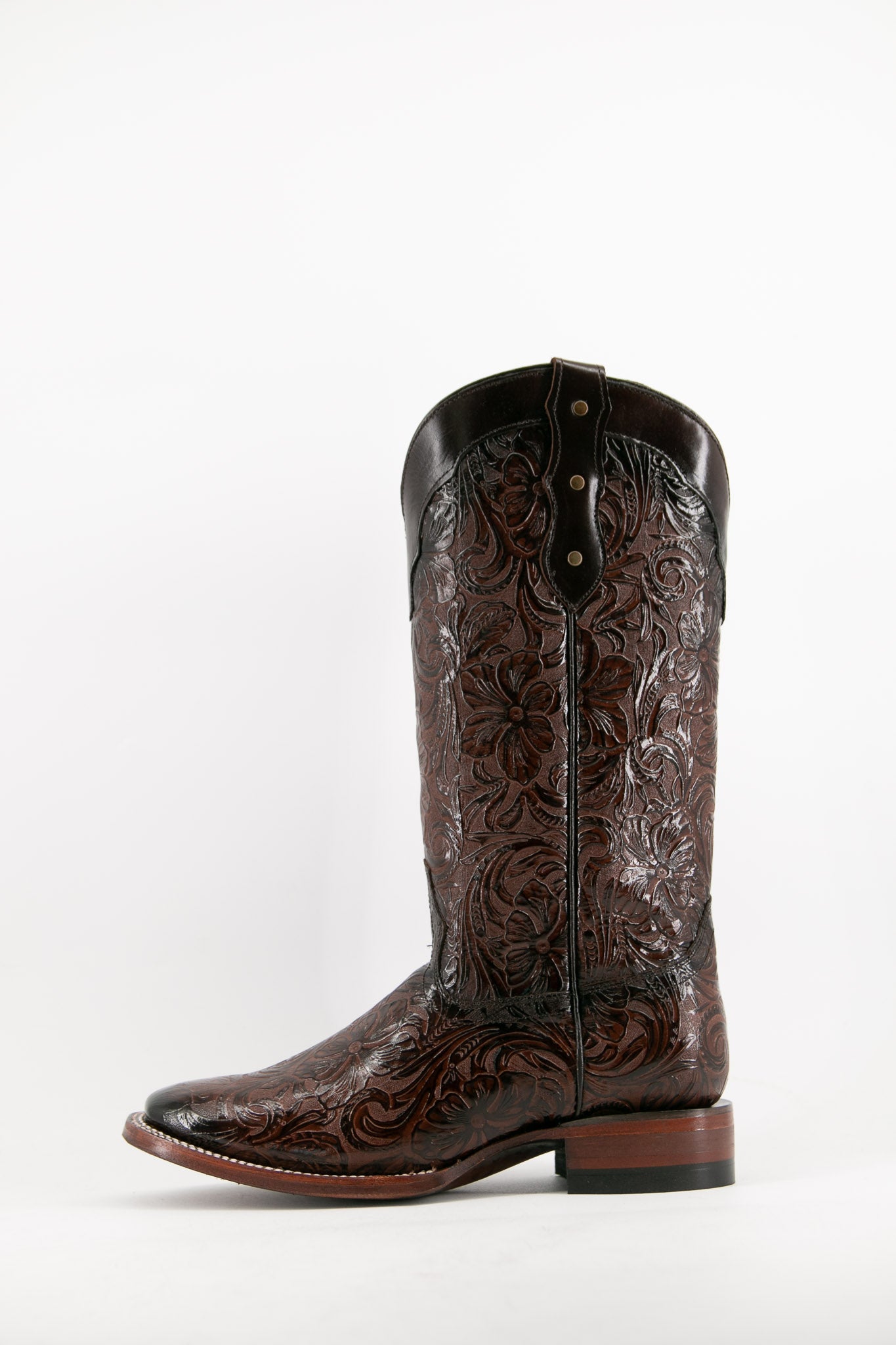 452 Mila Flor De Luz Square Toe Cowgirl Boot