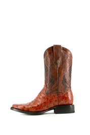 Ostrich Ranch Print Rodeo Cowboy Boot