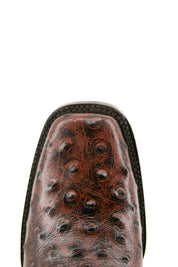 Ostrich Ranch Print Rodeo Cowboy Boot