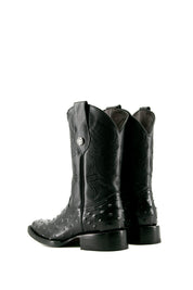 Ostrich Ranch Print Rodeo Cowboy Boot