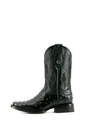 Ostrich Ranch Print Rodeo Cowboy Boot