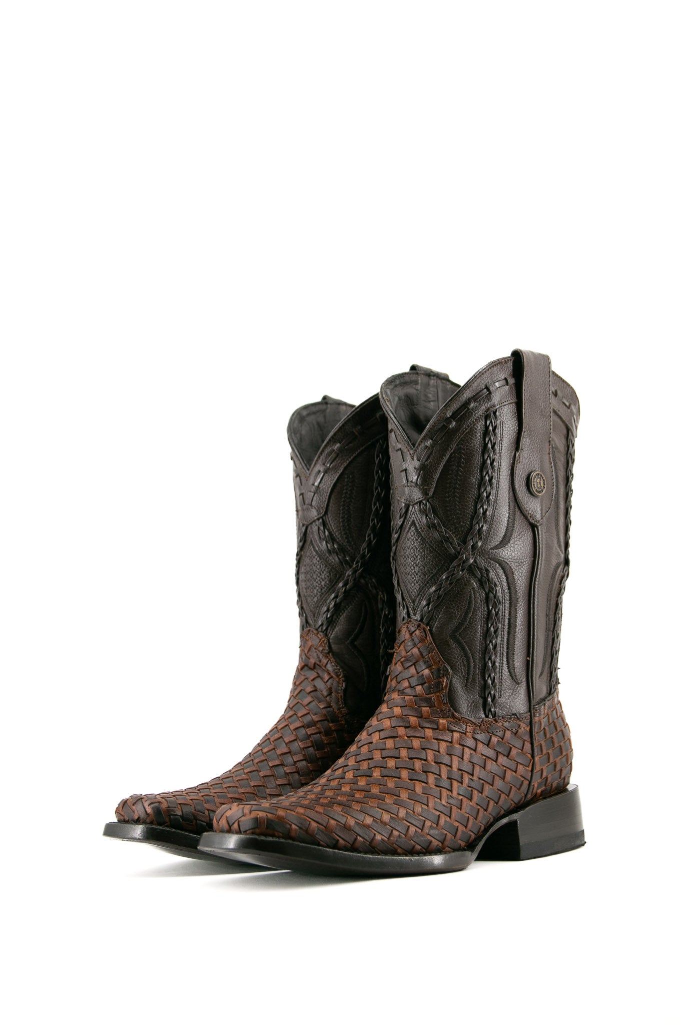 Woven Rodeo Cowboy Boot