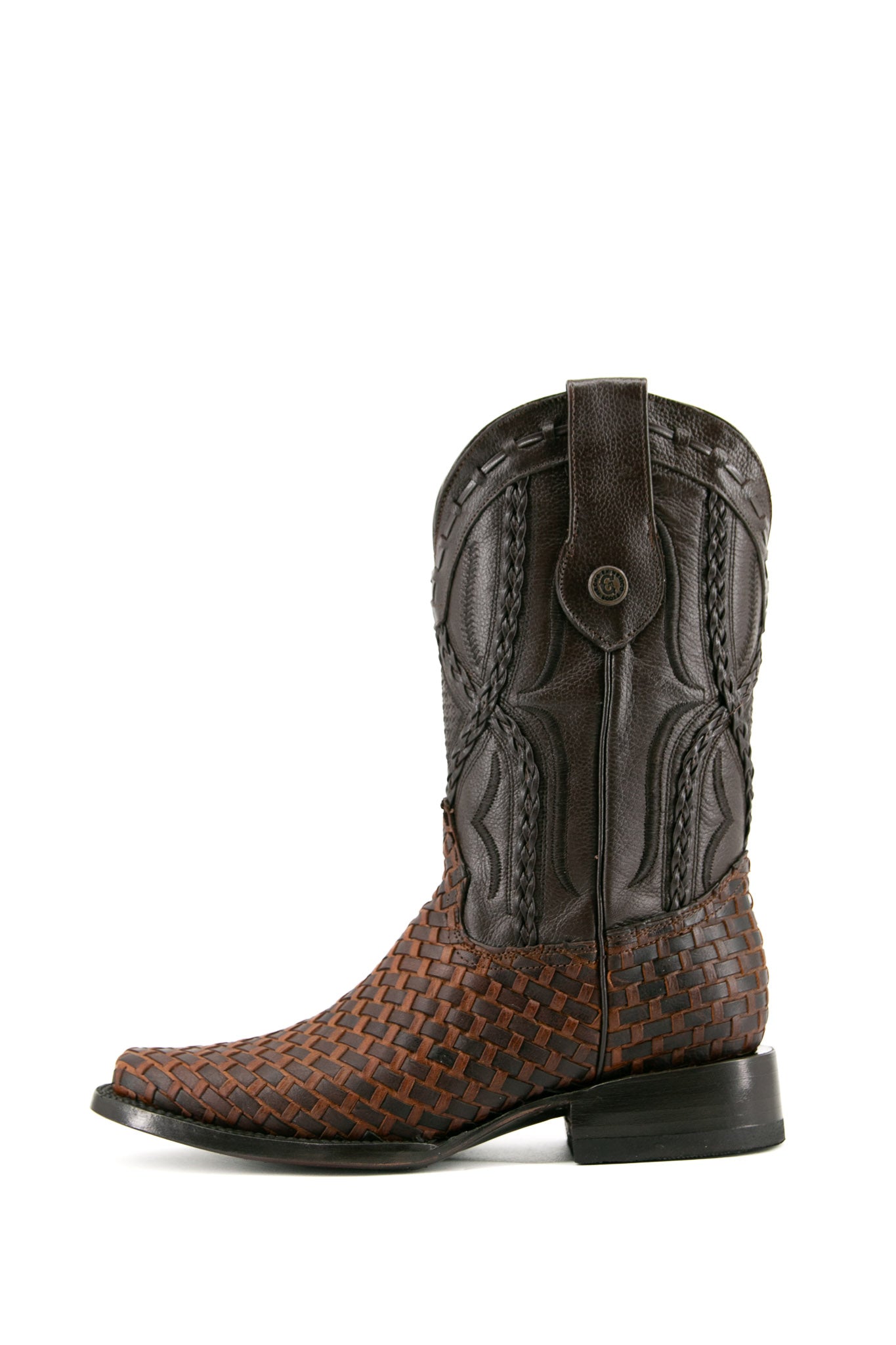 Woven Rodeo Cowboy Boot