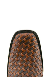 Woven Rodeo Cowboy Boot