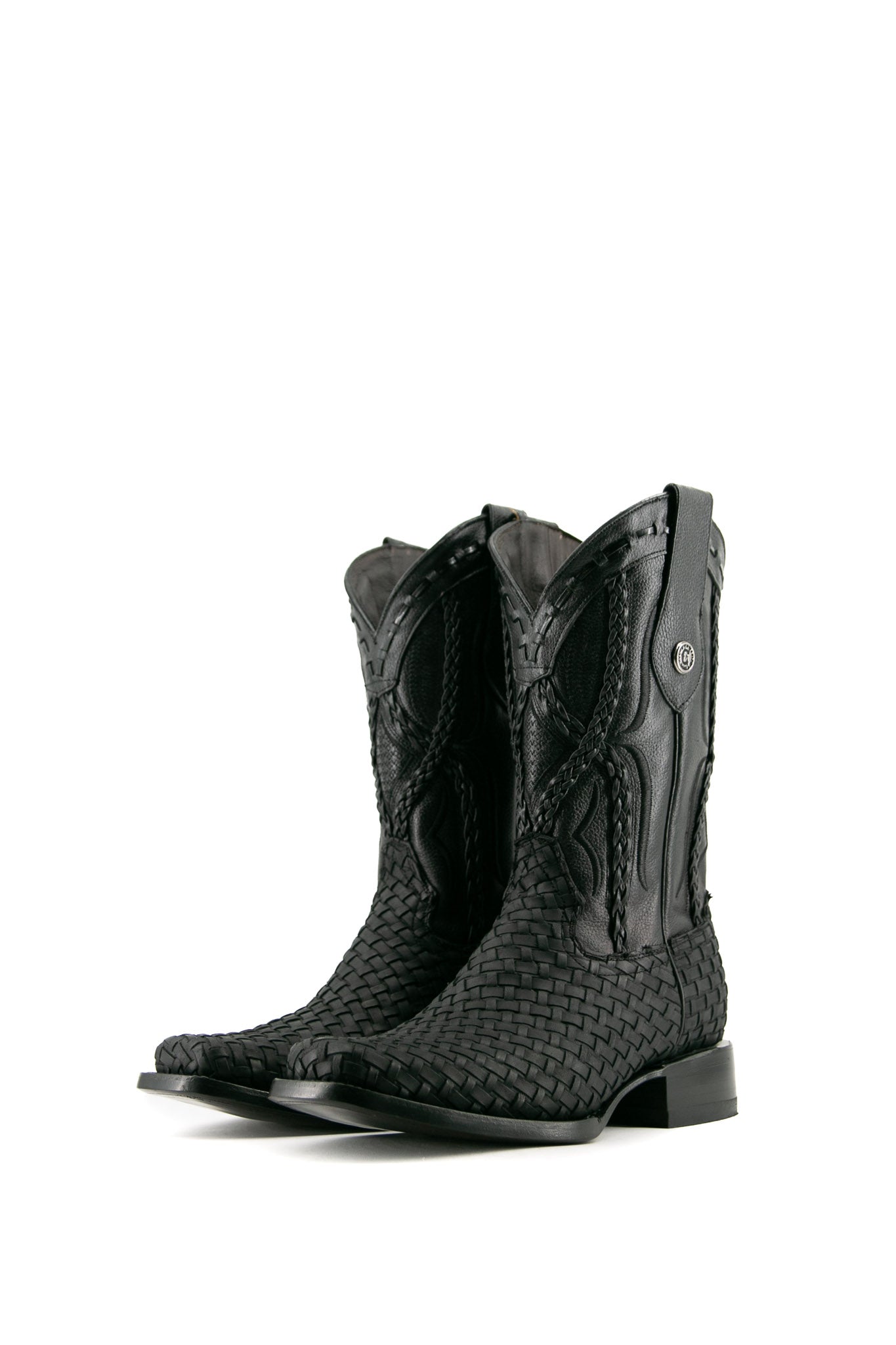 Woven Rodeo Cowboy Boot