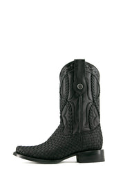 Woven Rodeo Cowboy Boot