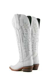 Paulina Tall Wide Calf Friendly Snip Toe Cowgirl Boot