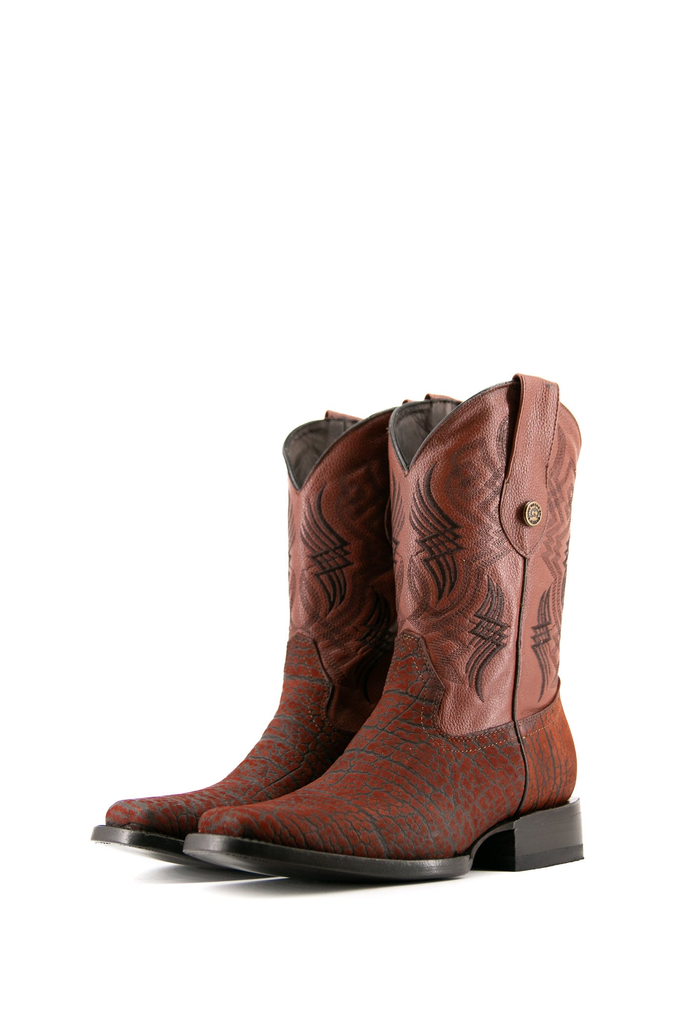 Texas Bull Neck Rodeo Cowboy Boot