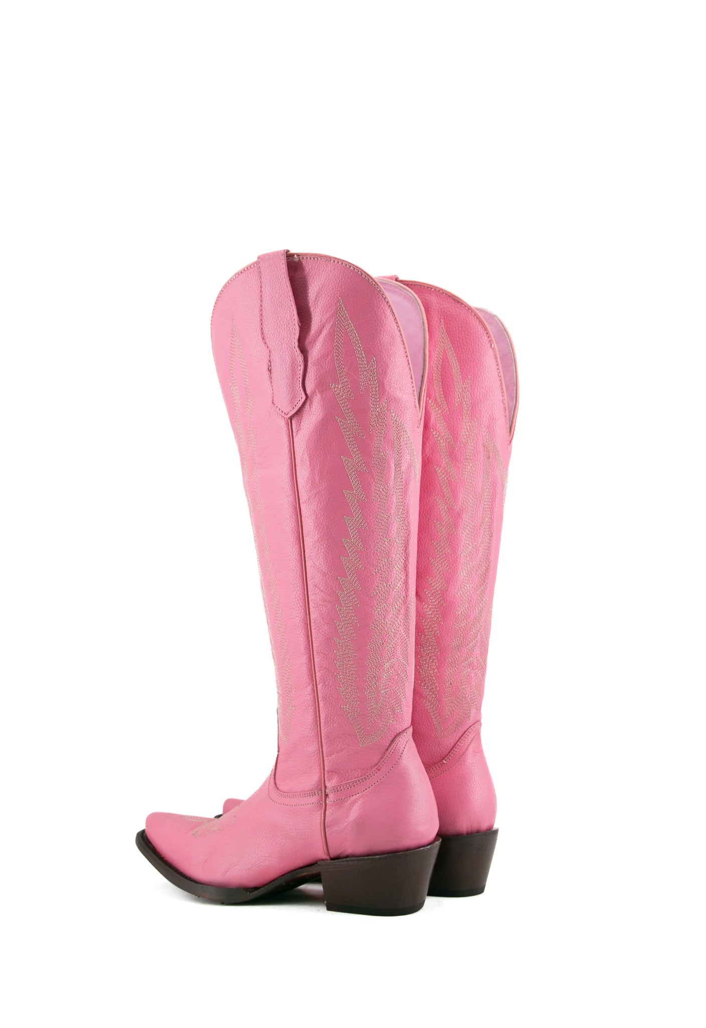 Valentina Tall Point Toe Wide Calf Friendly Cowgirl Boots