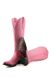 Valentina Tall Point Toe Wide Calf Friendly Cowgirl Boots