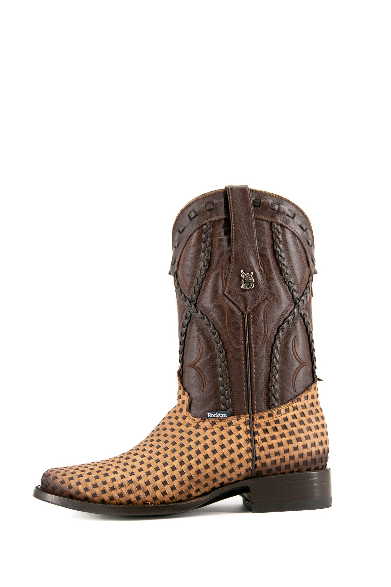 France Woven Rodeo Cowboy Boot