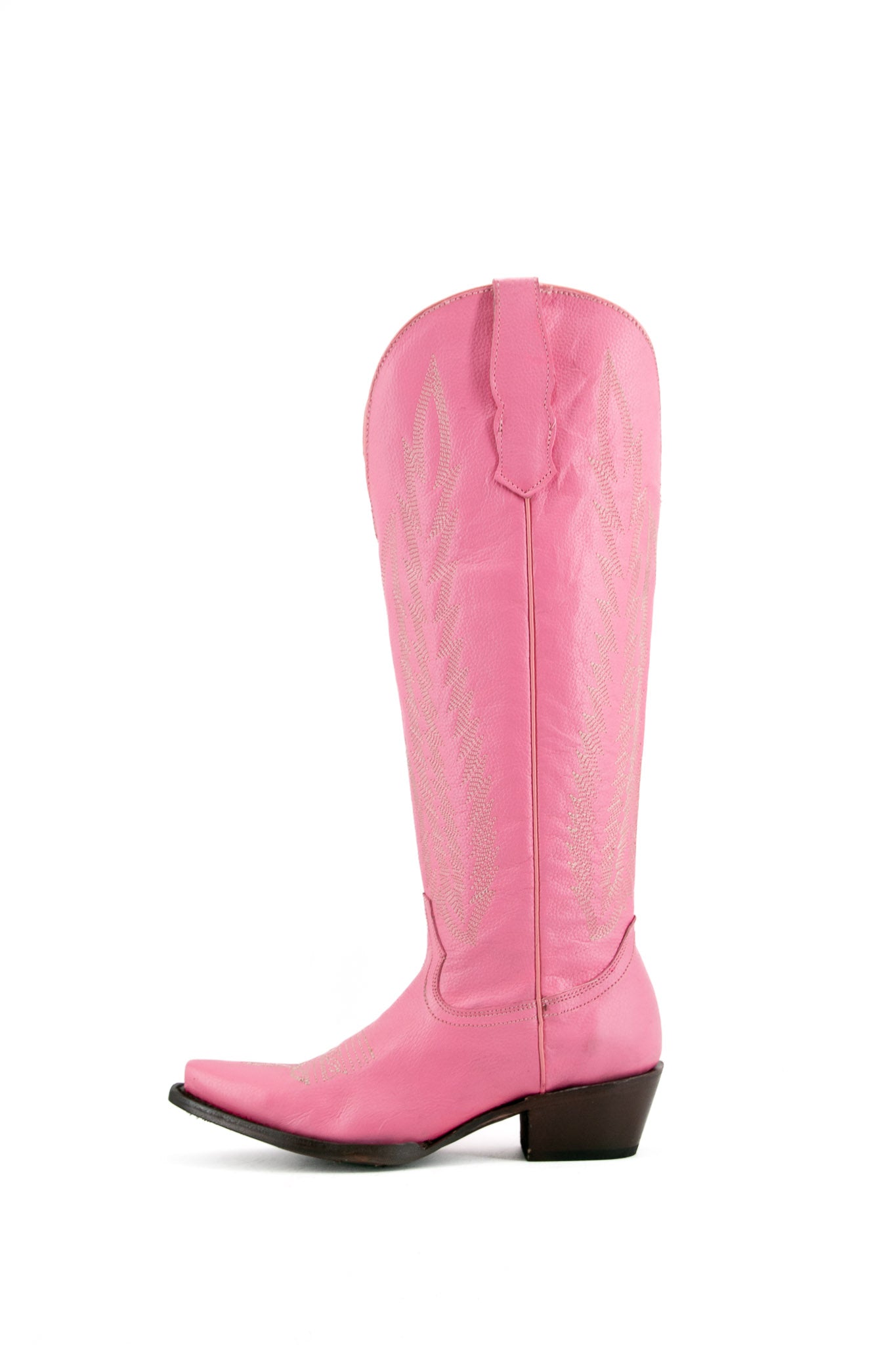 Valentina Tall Point Toe Wide Calf Friendly Cowgirl Boots