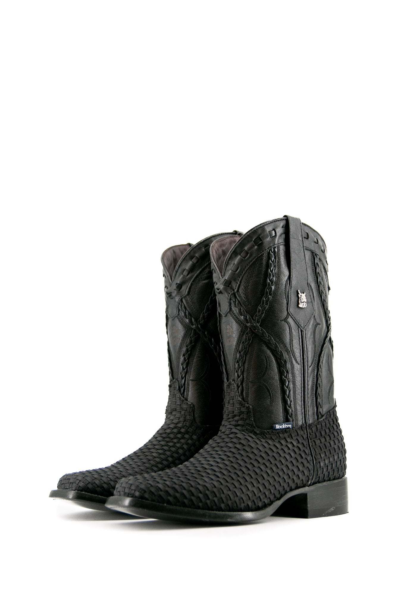 France Woven Rodeo Cowboy Boot