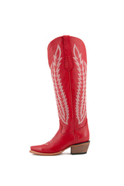 Valentina Tall Point Toe Wide Calf Friendly Cowgirl Boots