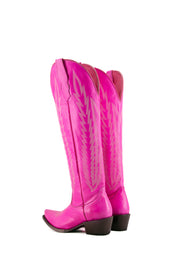 Valentina Tall Point Toe Wide Calf Friendly Cowgirl Boots