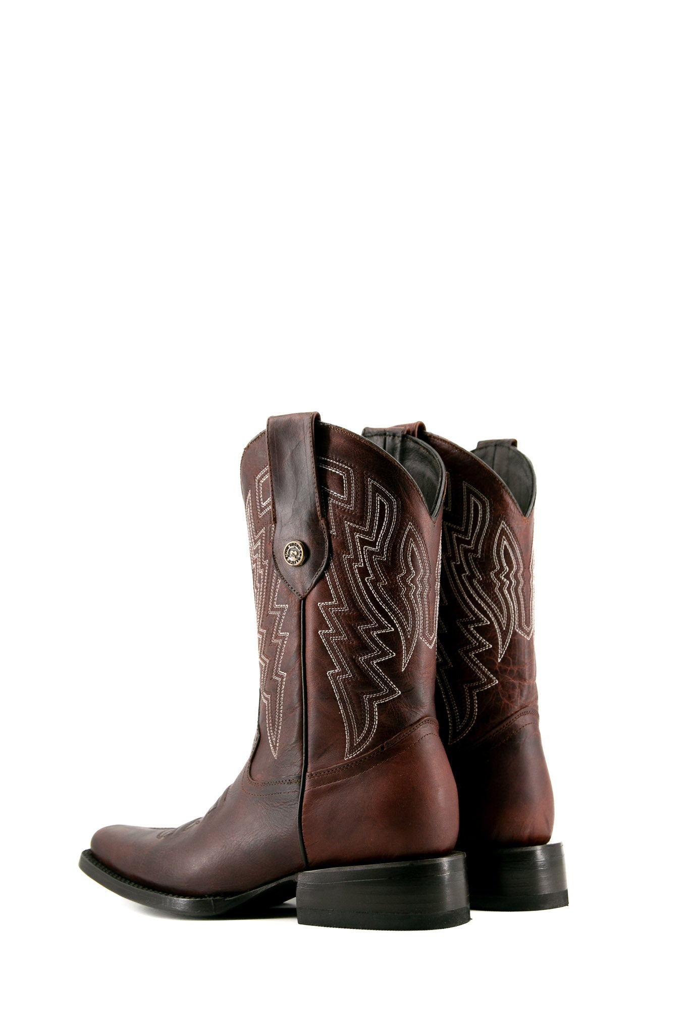 Falcon Rust Rodeo Toe Cowboy Boot