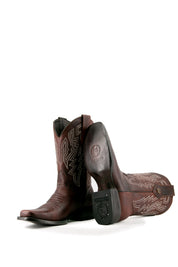 Falcon Rust Rodeo Toe Cowboy Boot