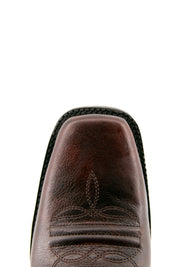 Falcon Rust Rodeo Toe Cowboy Boot